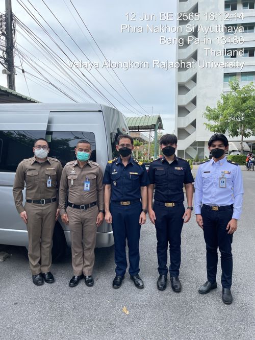 วันอาทิตย์ที่ 12 มิถุนายน 2565 เข้าร่วมสนับสนุนตรวจสอบความถี่ในการสอบแข่งขัน/สอบคัดเลือกบุคคลภายนอก