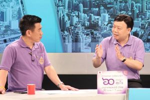 เลขาธิการ กสทช. ให้สัมภาษณ์รายการข่าว 5 หน้า 1 ในหัวข้อ "กสทช.เดินหน้าการประมูลคลื่นเพื่อพัฒนาบริการ 4 G"