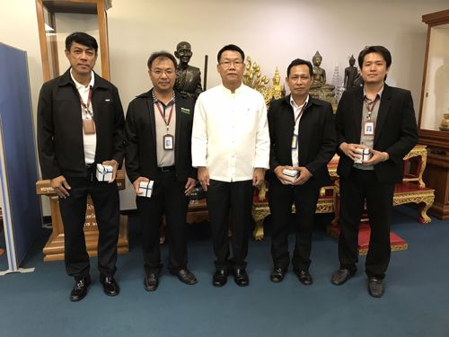 เข้าสวัสดีปีใหม่และรับพร ผู้ว่าราชการจังหวัดชัยนาท 