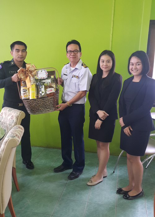 สำนักงาน กสทช. เขต 15(สุพรรณบุรี) เข้าอวยพรปีใหม่ ผู้บัญชาการมณฑลทหารบกที่ 17