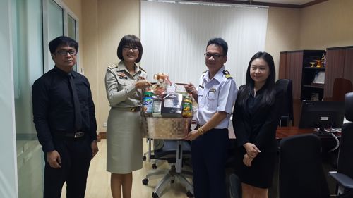 สำนักงาน กสทช. เขต 15(สุพรรณบุรี) เข้าอวยพรปีใหม่ ธนารักษ์พื้นที่สุพรรณบุรี