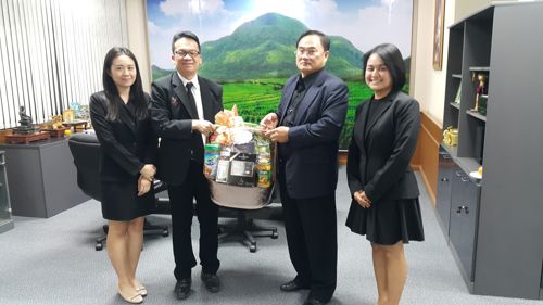สำนักงาน กสทช. เขต 15(สุพรรณบุรี) เข้าสวัสดีปีใหม่ รองผู้ว่าราชการจังหวัดสุพรรณบุรี