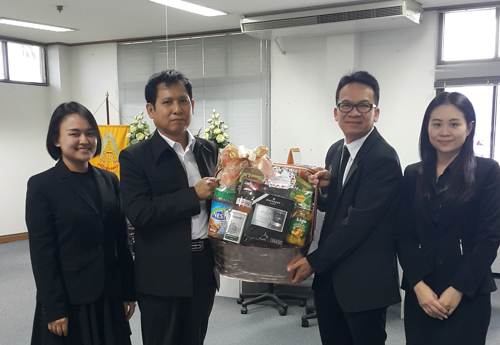 สำนักงาน กสทช. เขต 15(สุพรรณบุรี) เข้าอวยพรปีใหม่ ปลัดจังหวัดสุพรรณบุรี