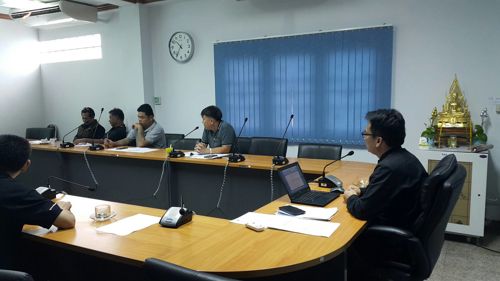 ประชุมสำนักงานครั้งที่ 1/2560