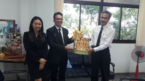 สำนักงาน กสทช. เขต 15(สุพรรณบุรี) เข้าอวยพรปีใหม่ โยธาธิการและผังเมืองจังหวัดสุพรรณบุรี