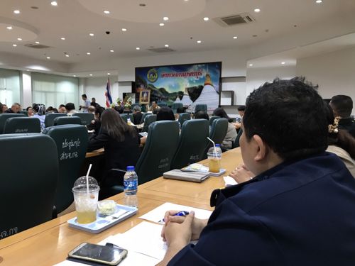 ประชุมคณะกรรมการโครงการสุขศาลาพระราชทานโรงเรียนตำรวจตระเวนชายแดนและคณะกรรมการดำเนินงานจัดหาทุนสนับสนุนโครงการสุขศาลาพระราชทาน โรงเรียนตำรวจตระเวนชายแดน จังหวัดกาญจนบุรี