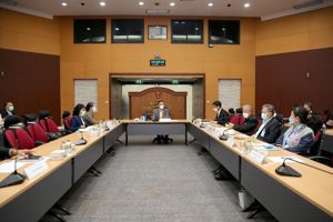 การประชุมหารือเพื่อรับฟังข้อคิดเห็นและข้อเสนอแนะในการยกระดับกิจการกระจายเสียงไทยเพื่อก้าวสู่มาตรฐานสากลเพื่อสร้างสรรค์สังคมและเศรษฐกิจที่ยั่งยืน