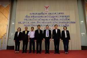 การประชุมชี้แจงกฎหมายใหม่เกี่ยวข้องกับการทดลองประกอบกิจการวิทยุกระจายเสียง จังหวัดขอนแก่น