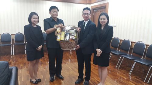 สำนักงาน กสทช. เขต 15(สุพรรณบุรี) เข้าสวัสดีปีใหม่และรับพรจาก ผู้ว่าราชการจังหวัดอ่างทอง