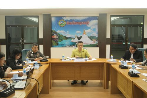ระชุมคณะอนุกรรมการพัฒนาสื่อปลอดภัยและสร้างสรรค์จังหวัดกาญจนบุรี