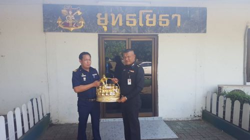 เข้าสวัสดีปีใหม่และรับพร กรมยุทธโยธา มณฑลทหารบกที่ 17 