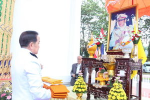 สำนักงาน กสทช. เป็นเจ้าภาพถวายผ้าพระกฐินพระราชทาน ณ วัดบูรพาพิทยาราม จังหวัดจันทบุรี ประจำปี 2557